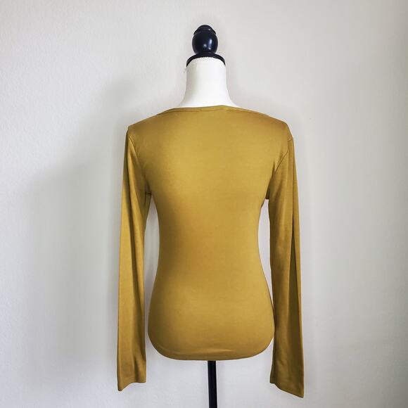 Double Zero Henley Long Sleeve Shirt Small - Picture 3 of 8